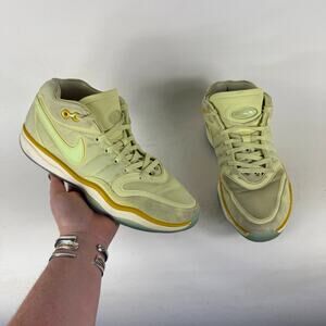 Nike Air Zoom GT Hustle 2 Athletic Sneakers Men's 8.5 Frozen Yellow Lace-Up